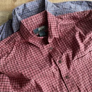 KODIAK 100% Cotton Plaid Shirt Bundle Mens XLARGE